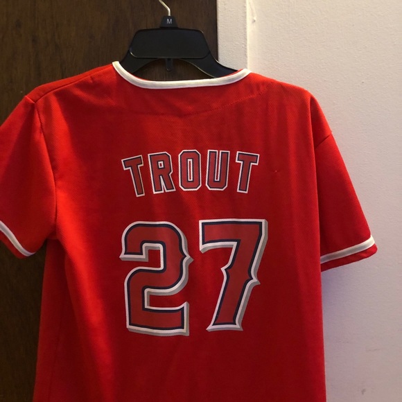 LOS ANGELES ANGELS OF ANAHEIM-MIKE TROUT - Picture 2 of 3
